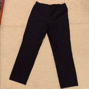 Tribal navy cropped pants